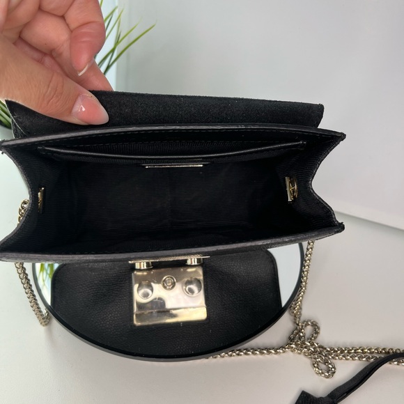 Furla Metropolis Black Crossbody Bag - Picture 10 of 17